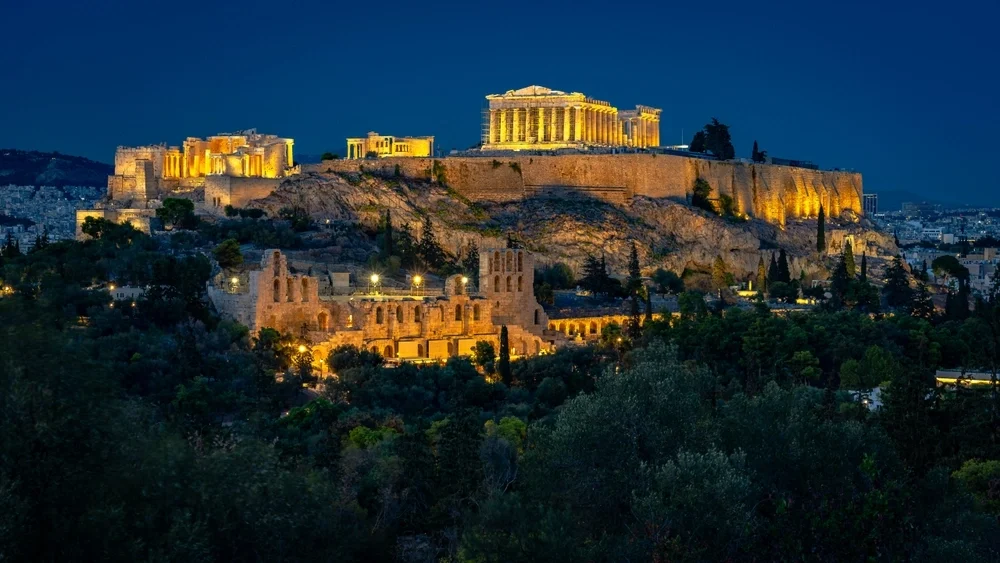 Η Ακρόπολη το βράδυ