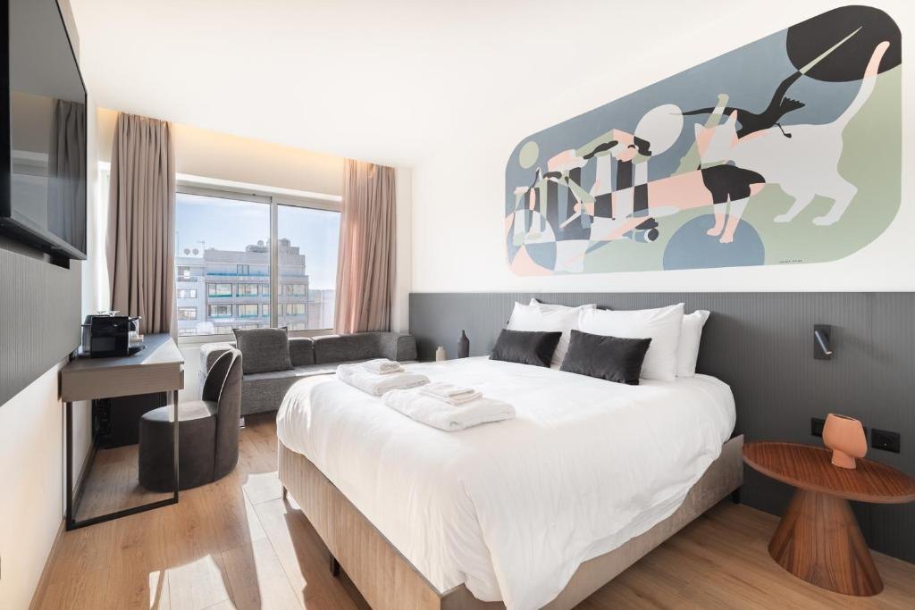 Superior Deluxe Suite, γαλαζοπράσινη παλέτα